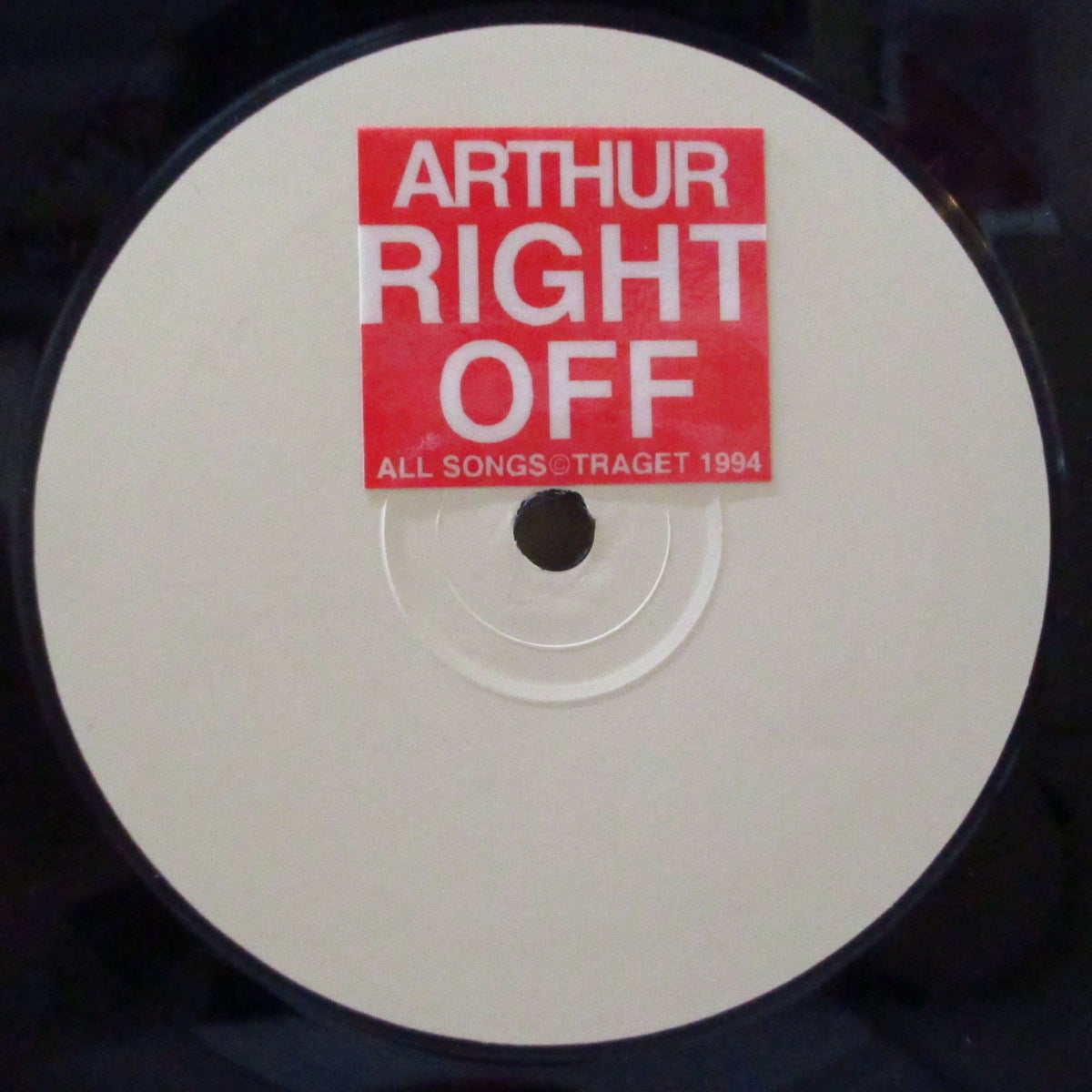 ARTHUR (アーサー) - Right Off - Born All Over (UK オリジナル LP)