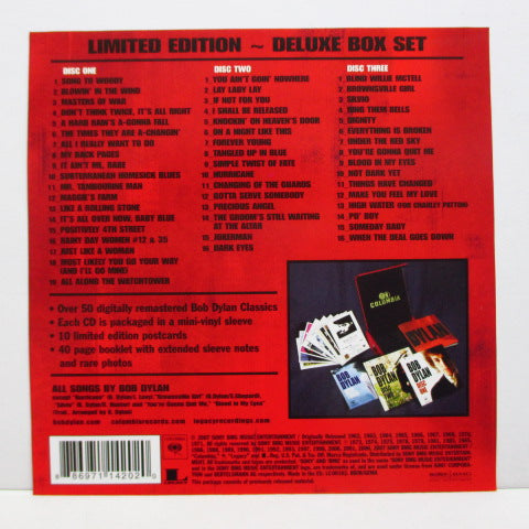 BOB DYLAN (ボブ・ディラン) - Dylan (EU Orig.3xCD Box Set)