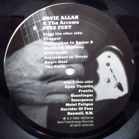 DAVIE ALLAN & THE ARROWS (デイヴィ・アラン&ジ・アロウズ) - Fuzz Fest (US Orig.LP)