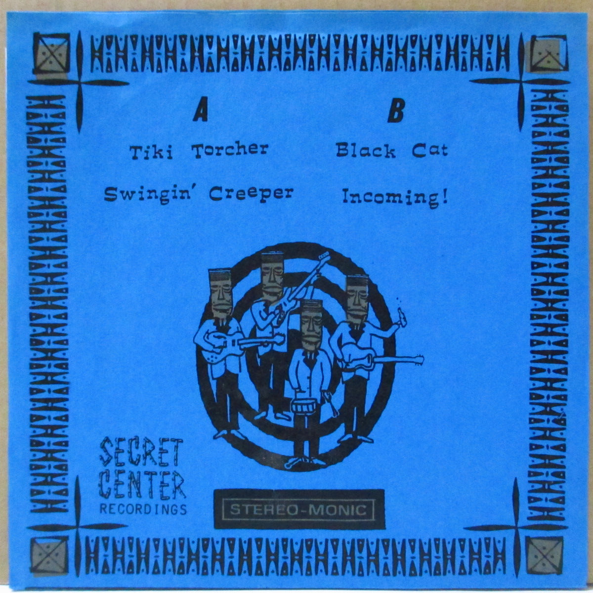 TIKI MEN, THE (ティキ・メン) - Sneak-A-Drink With The Tiki Men (US オリジナル 7")