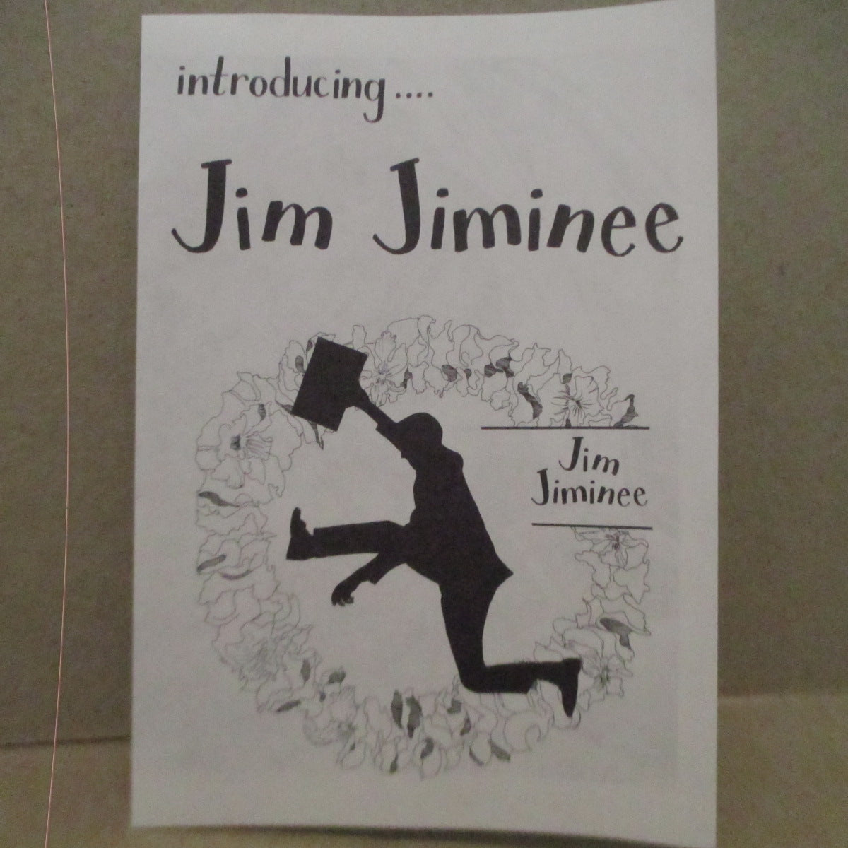 JIM JIMINEE (ジム・ジミニー) - Do It On Thursday (UK プロモ 7インチ+イエロー・マットソフト紙ジャケ)