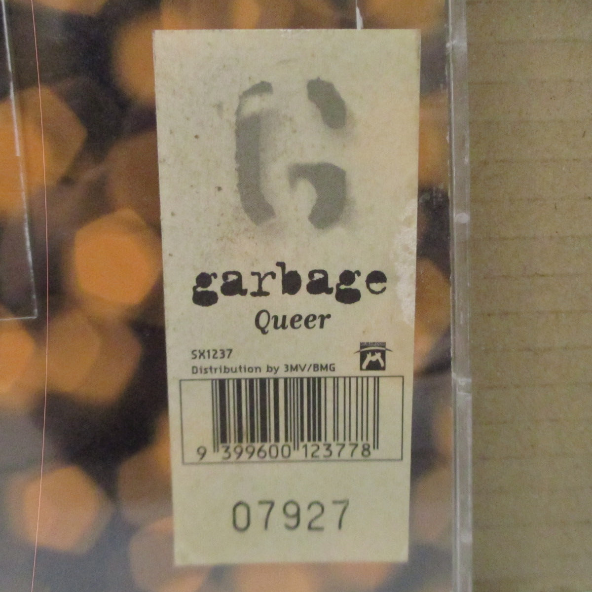 GARBAGE (ガービッジ) - Queer (UK 限定 7"/Numbered Plastic CVR)