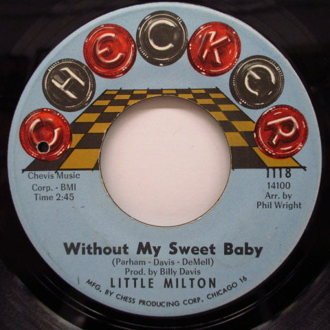 LITTLE MILTON (リトル・ミルトン) - Help Me Help You / Without My Sweet Baby