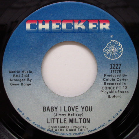 LITTLE MILTON (リトル・ミルトン) - Don't Talk Back / Baby I Love You
