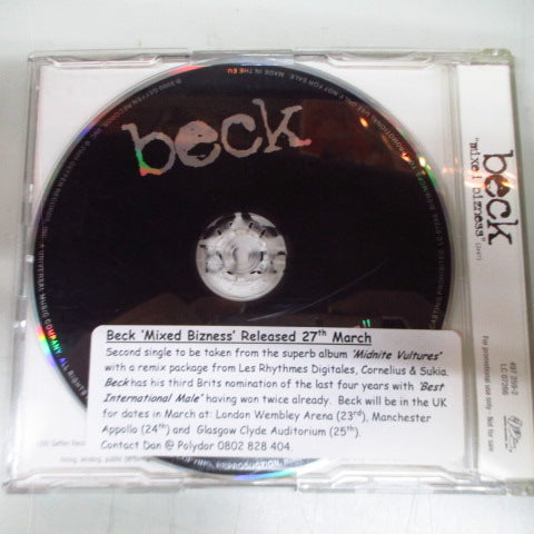 BECK (ベック) - Mixed Bizness (UK プロモ CD SIngle)
