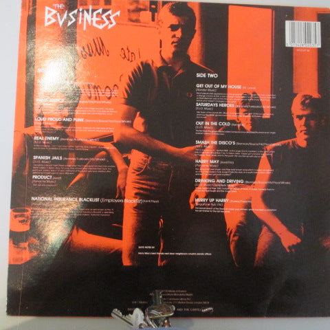 BUSINESS, THE (ザ・ビジネス) - Singalong A Business (UK オリジナル LP) 14曲入りコンピ!