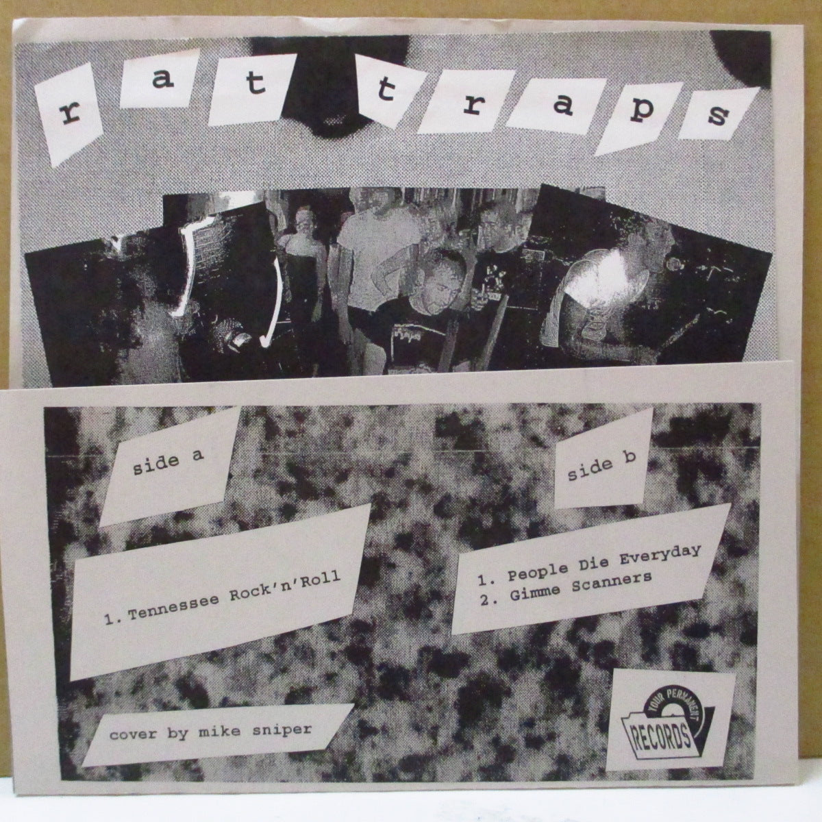 RAT TRAPS (ラット・トラップス) - Tenessee Rock 'N' Roll (US 2nd Press.Red Vinyl 7")