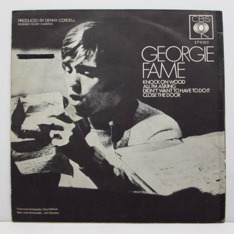 GEORGIE FAME (ジョージィ・フェイム) - Knock On Wood (UK オリジナル「ラウンドセンター」 7インチEP)