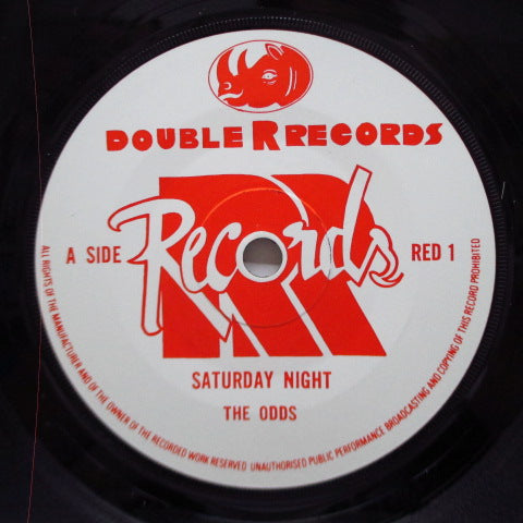 ODDS, THE (ジ・オッズ)- Saturday Night (UK オリジナル 7" /マットソフト紙折り返しジャケ) 英ネオモッズ名作!