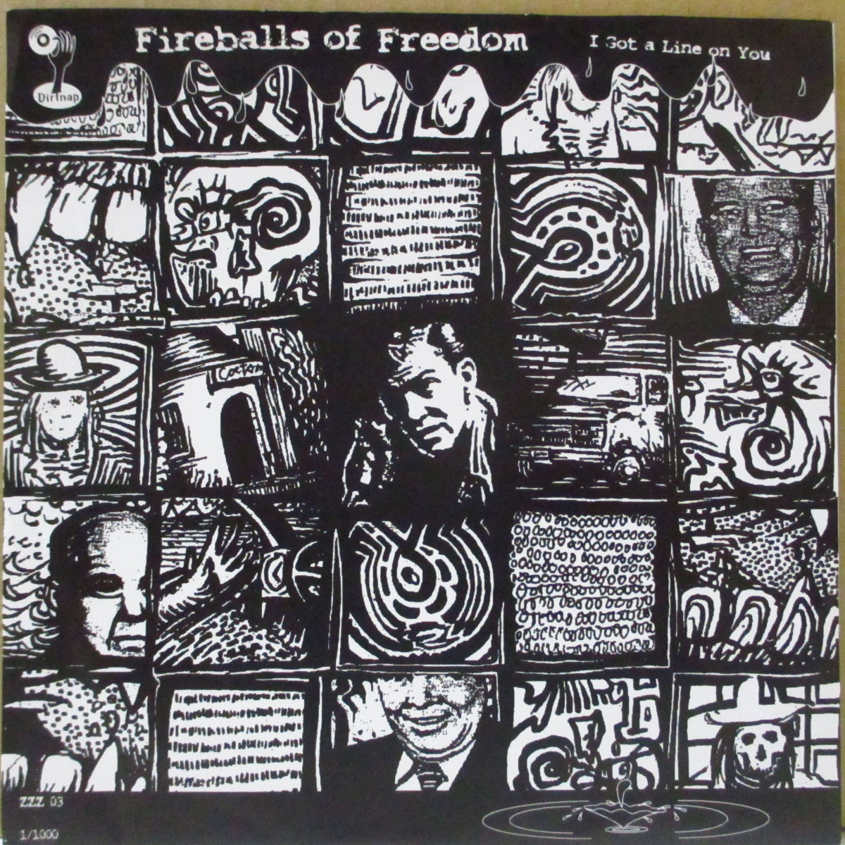 FIREBALLS OF FREEDOM / LOPEZ (ファイヤーボールズ・オブ・フリーダム / ロペス) - I Got A Line On You +2 (US 1,000枚限定パープルマーブルヴァイナル 7")