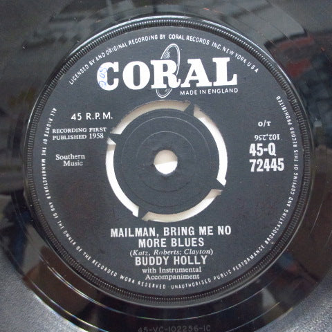 BUDDY HOLLY (バディ・ホリー) - Look At Me (UK Orig.7")