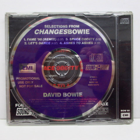 DAVID BOWIE (デヴィッド・ボウイ) - Selections From Changesbowie (UK PROMO CD)