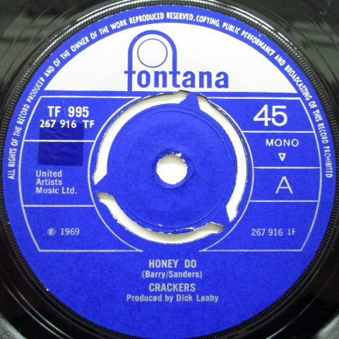 CRACKERS - Honey Do / It Happens All The Time (UK Orig.7"+CS)