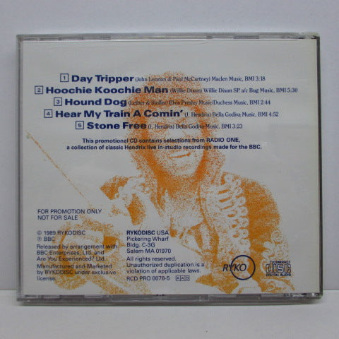 JIMI HENDRIX (ジミ・ヘンドリックス) - Radio Radio (US '89 PROMO)