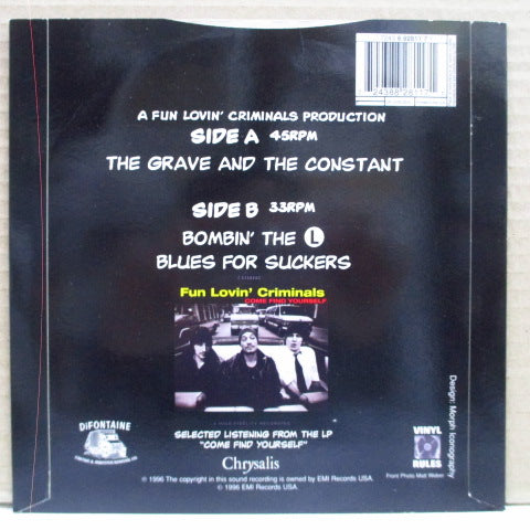 FUN LOVIN' CRIMINALS, THE - The Grave And The Constant EP (UK Orig.7")