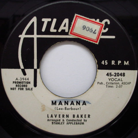 LAVERN BAKER - Manana / Shake A Hand (Promo)