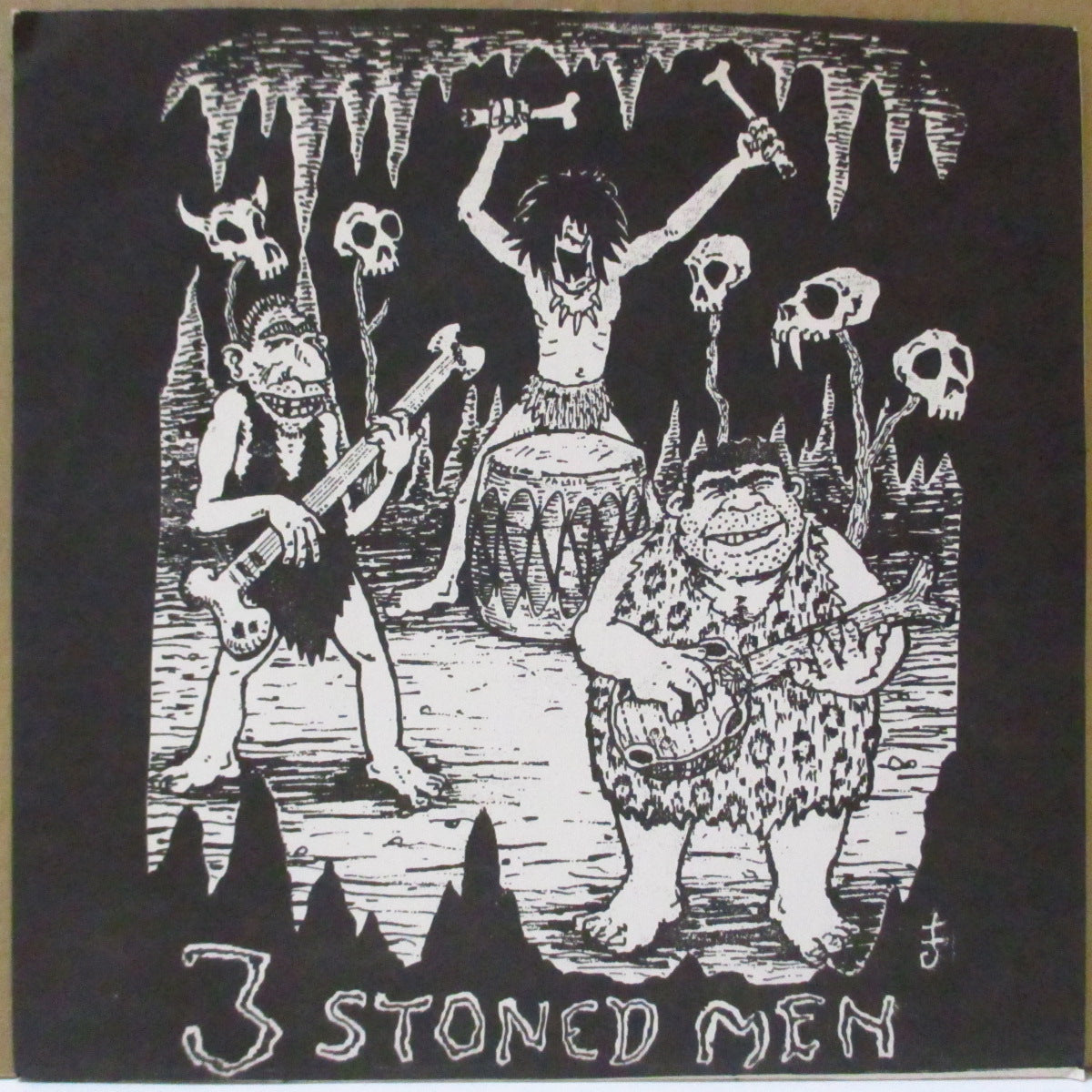 THREE STONED MEN (スリー・ストーンド・メン) - Smokin' Pot Feels Good +4 (US オリジナル 7")