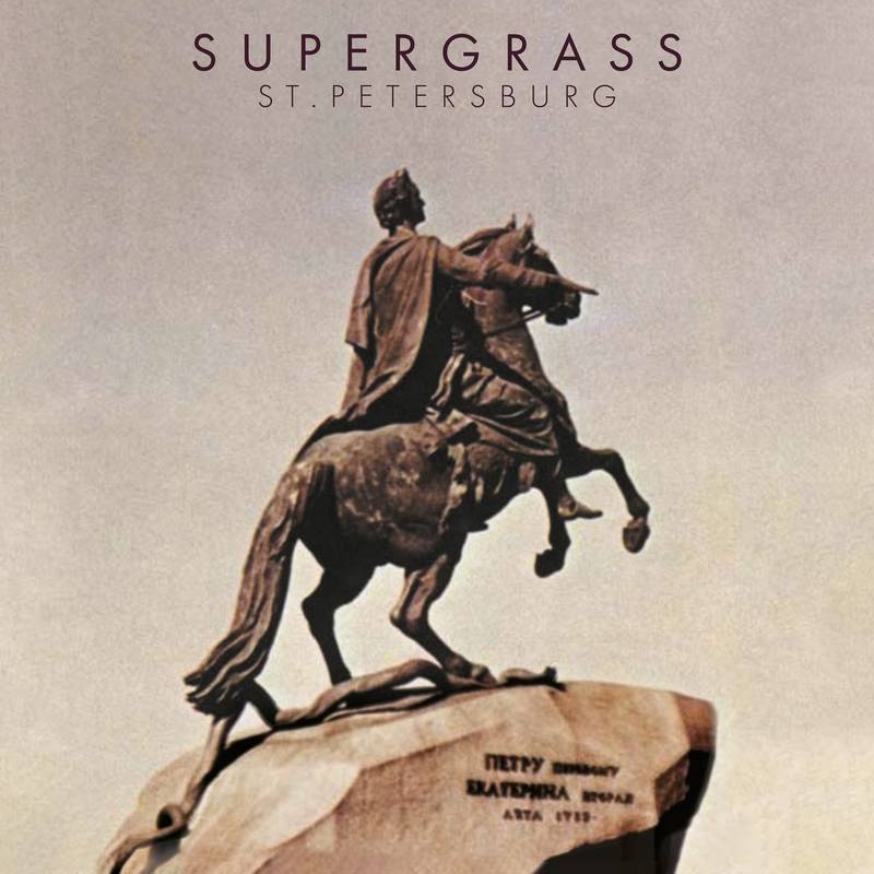 SUPERGRASS (スーパーグラス) - St. Peterburg EP (EU RSD 2023 限定920枚プラムカラー・ヴァイナル 10"EP/NEW)