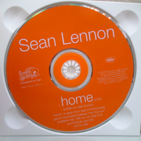 SEAN LENNON (ショーン・レノン) - Home (US プロモ CD-シングル)