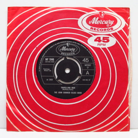 JOHN DUMMER BLUES BAND - Travelling Man / 40 Days (UK Orig.7"+CS)