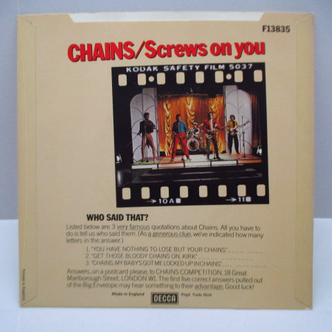 LATE SHOW, THE (ザ・レイト・ショー)- Chains (UK Orig.7")