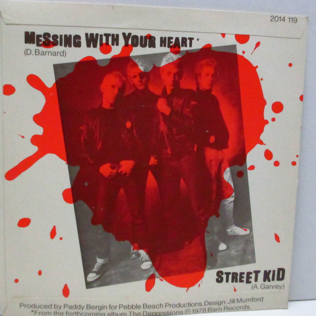 DEPRESSIONS, THE (ザ・ディプレッションズ) - Messing With Your Heart (UK Orig.7")