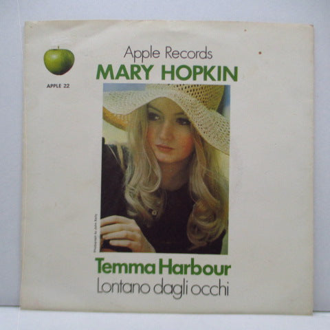 MARY HOPKIN - Temma Harbour (UK Orig.Flat Center 7"/Green Title PS)