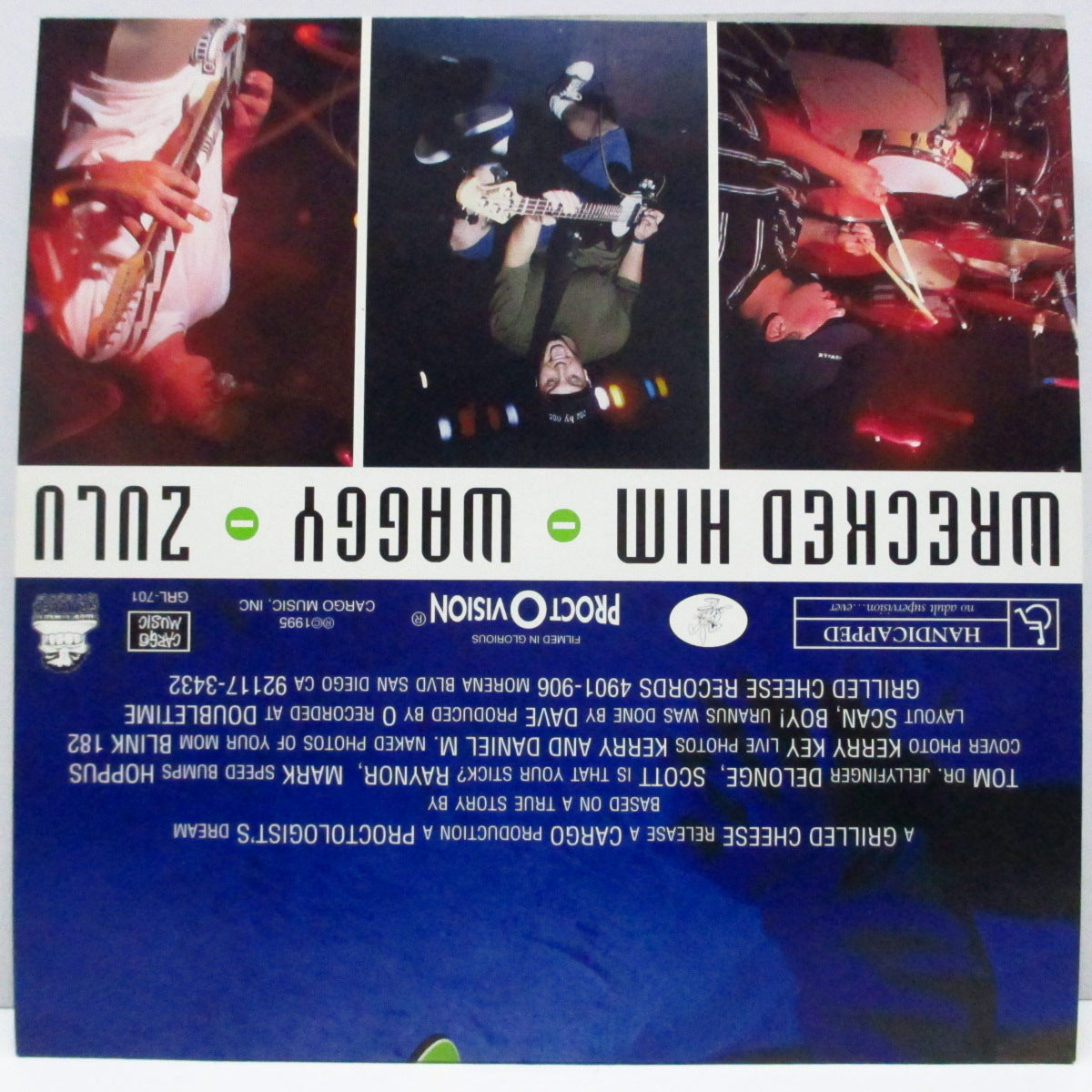 BLINK 182 (ブリンク・ワン エイティートゥー) - They Came To Conquer...Uranus (US 初回オリジナル ・ブラックヴァイナル7")