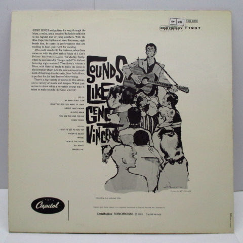 GENE VINCENT (ジーン・ヴィンセント) - Sounds Like (France '75 Re Mono LP)