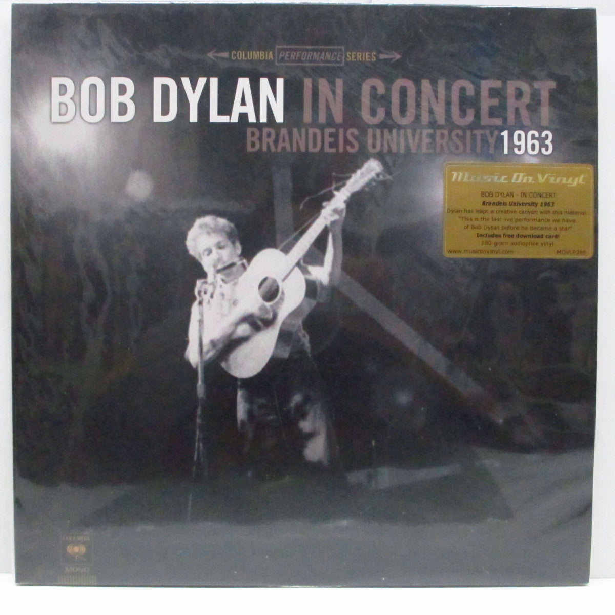 BOB DYLAN (ボブ・ディラン) - In Concert Brandeis University 1963 (EU '11 Re 180g Mono LP)