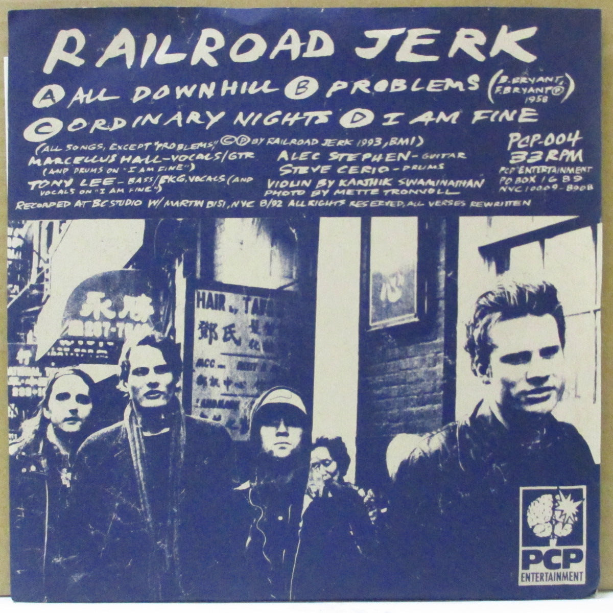 RAILROAD JERK (レイルロード・ジャーク) - Milk The Cow (US Orig.2x7")