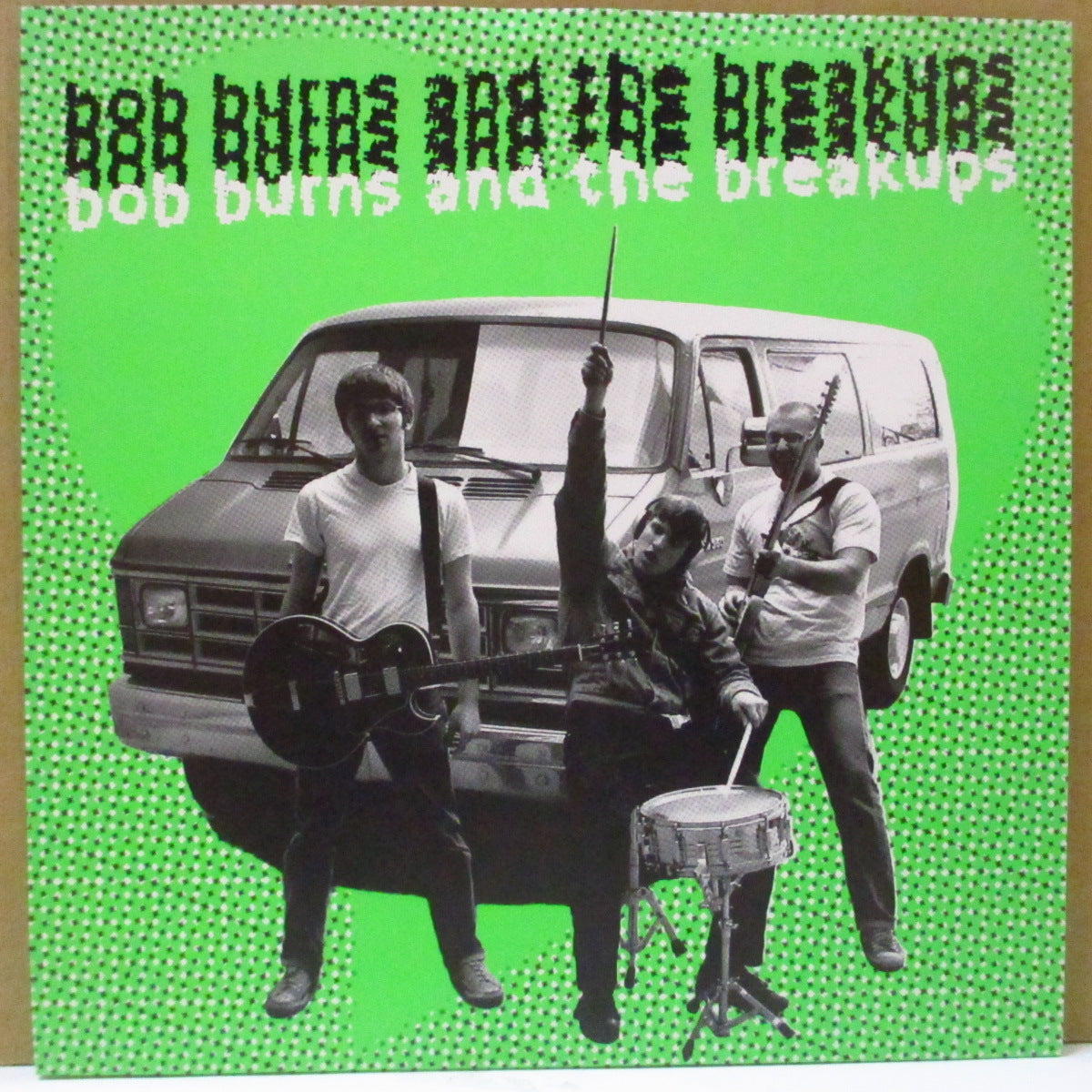 BOB BURNS AND THE BREAKUPS (ボブ・バーンズ・アンド・ザ・ブレイクアップス) - Hydrostatic Heart +2 (US Limited Clear Vinyl 7")