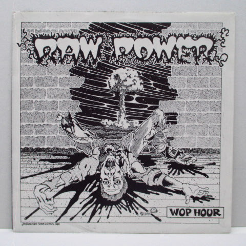RAW POWER / MOTTEK - Wop Hour / Shout (German Ltd.Green Vinyl 7")