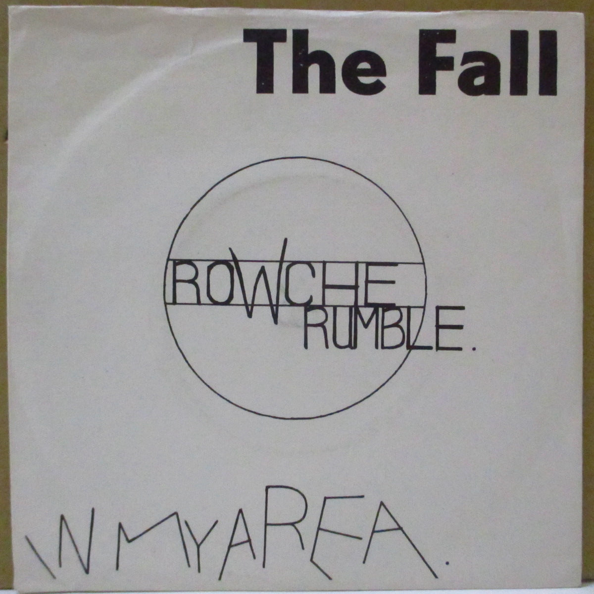 FALL, THE (ザ・フォール) - Rowche Rumble (UK オリジナル 7インチ+マットソフト紙ジャケ)