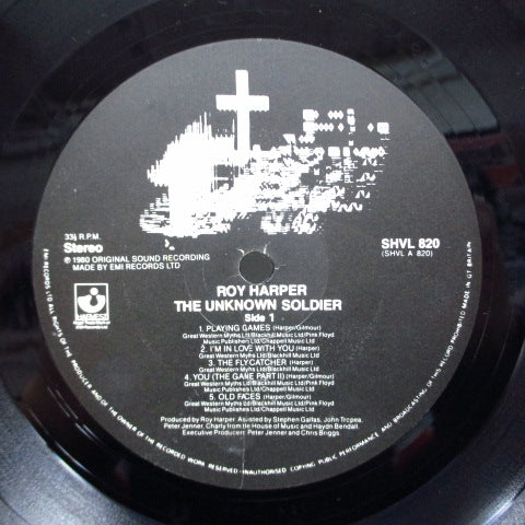 ROY HARPER (ロイ・ハーパー) - The Unknown Soldier (UK Orig)
