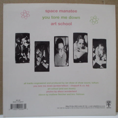 HEAVENLY (ヘヴンリー) - Space Manatee +2 (UK オリジナル 7インチ+光沢固紙ジャケ) '96年シングル
