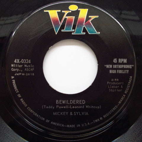 MICKEY & SYLVIA - Bewildered / Rock And Stroll Room