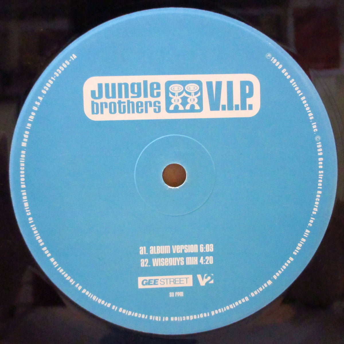 JUNGLE BROTHERS (ジャングル・ブラザーズ) - V.I.P. (US Orig.2x12")