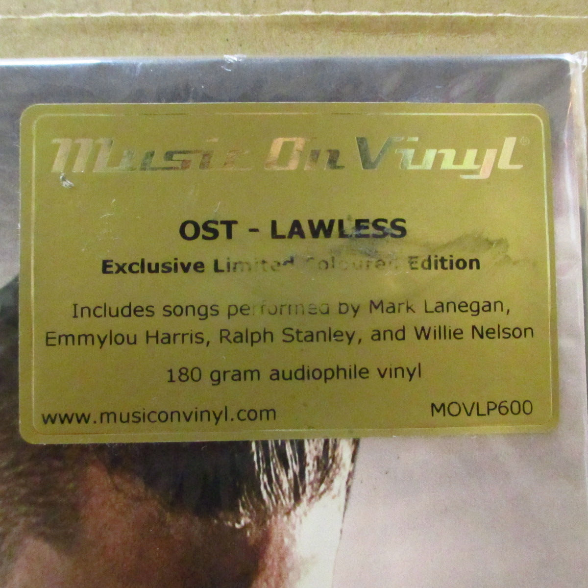 NICK CAVE / WARREN ELLIS (ニック・ケイヴ / ウォーレン・エリス) - (O.S.T.) Lawless (EU Limited 180g Red Vinyl LP/Numbered CVR)
