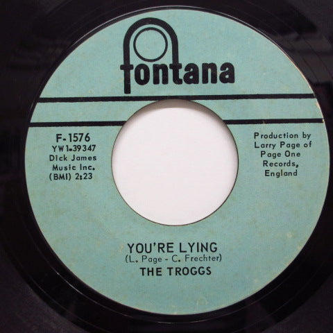 TROGGS (トロッグス) - Give It To Me / You're Lying (US オリジナル 7インチ)