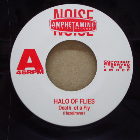 HALO OF FLIES (ハロ・オブ・フライズ) - Death Of A Fly (US オリジナル 7インチ+光沢ソフト紙ジャケ) '89年シングル