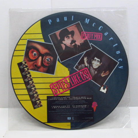 PAUL McCARTNEY (ポール・マッカートニー) - Spies Like Us (UK Ltd.Picuture 12")