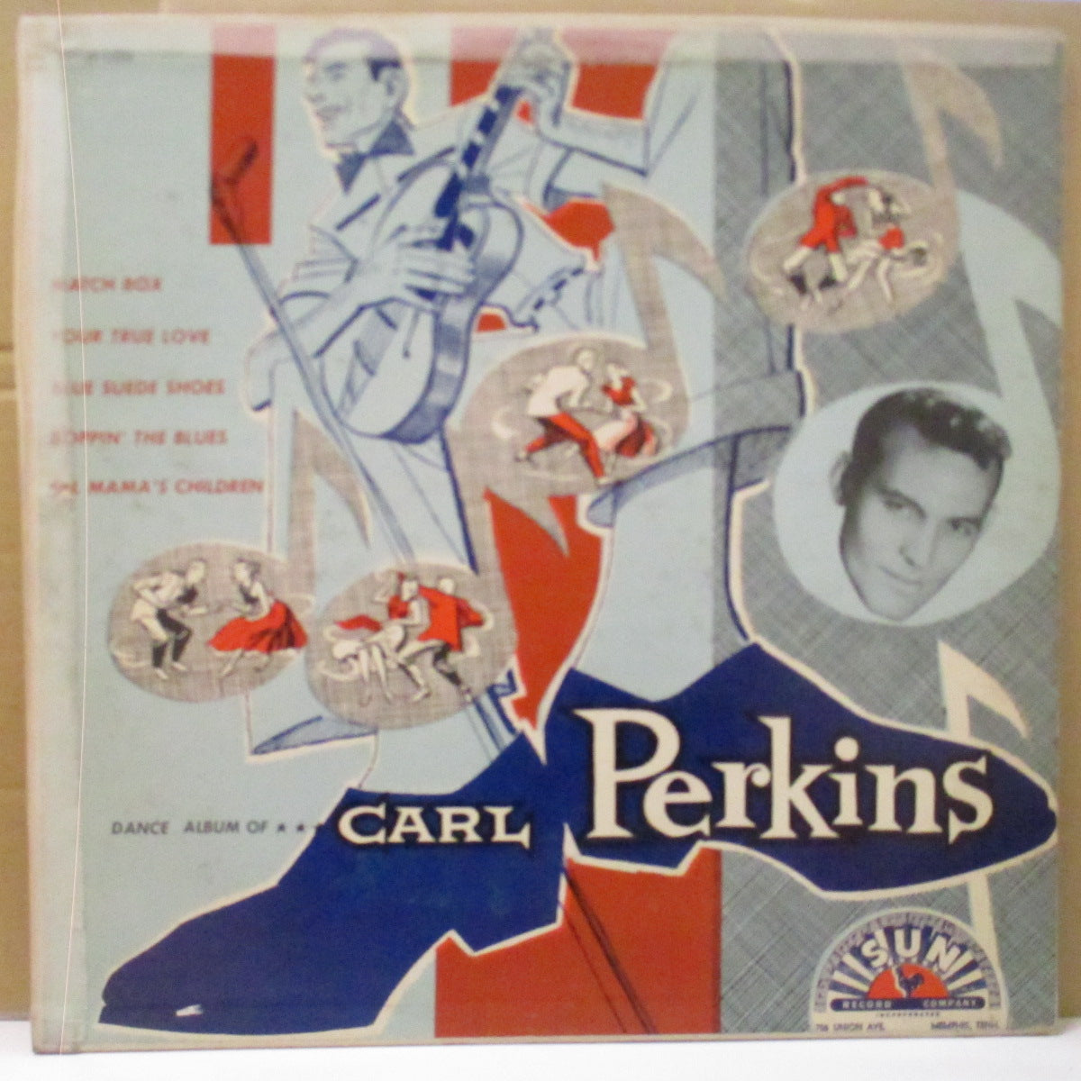 CARL PERKINS (カール・パーキンス) - Dance Album Of Carl Perkins (US Orig.Mono LP)