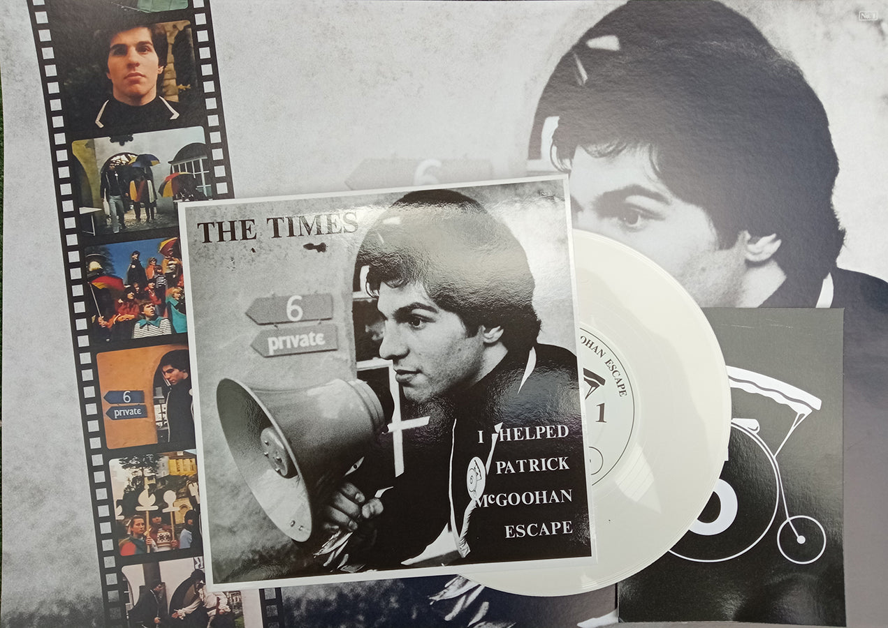 TIMES, THE (ザ・タイムス) - I Helped Patrick McGoohan Escape (UK 限定再発ホワイトヴァイナル 7"/ New ON-409)