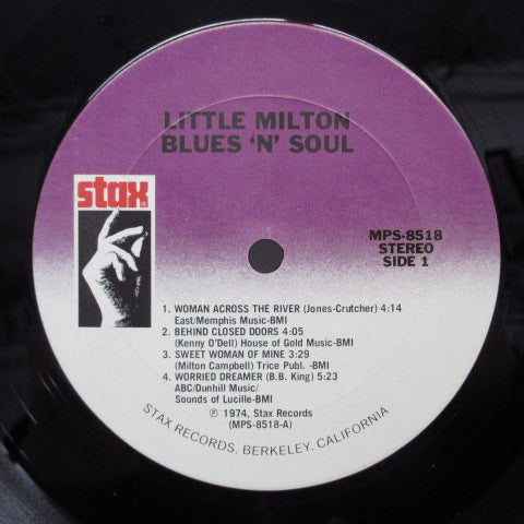 LITTLE MILTON (リトル・ミルトン) - Blues 'n' Soul (US:80's Re)