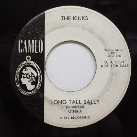 KINKS (キンクス) - Long Tall Sally (US プロモ2ndプレス 7インチ+カンパニースリーブ)