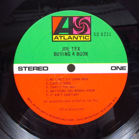 JOE TEX (ジョー・テックス) - Buying A Book (US Orig.Stereo LP)