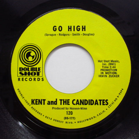 KENT & THE CANDIDATES - The Neck / Go High