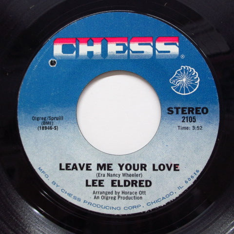 LEE ELDRED - Recouperating / Leave Me Your Love
