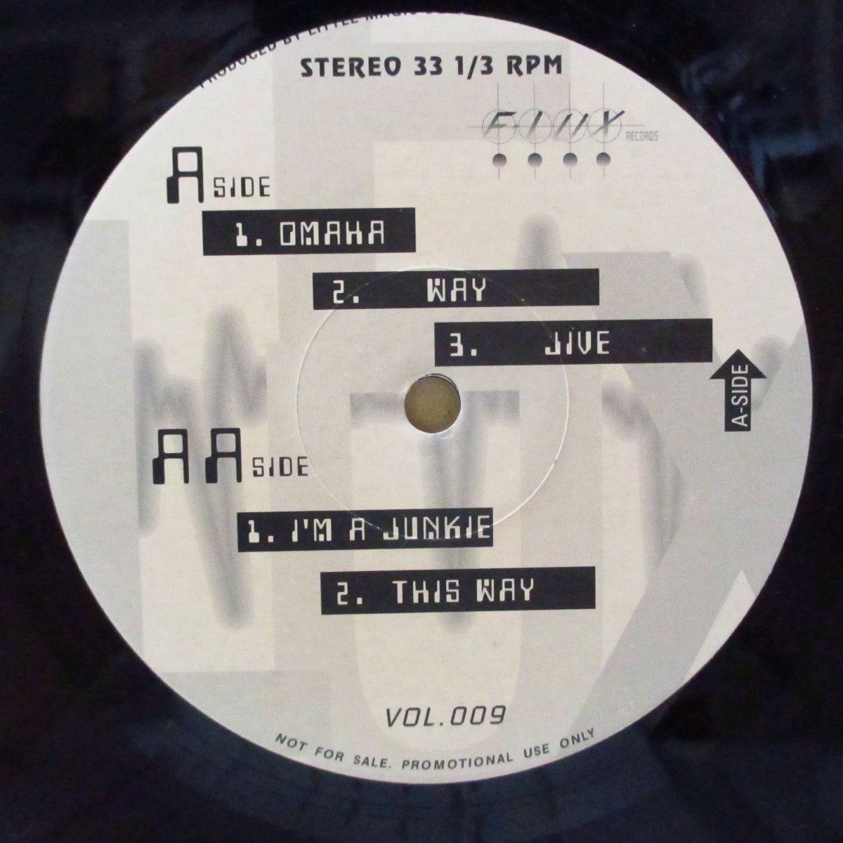 V.A. (90's US・ミクスチャー〜ラップメタル・コンピ) - Vol. 009 (US Promo.12"+Insert/Die-Cut CVR)